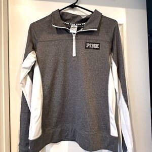 Victoria Secret PINK Ultimate 3/4 Zip up athletic jacket size M